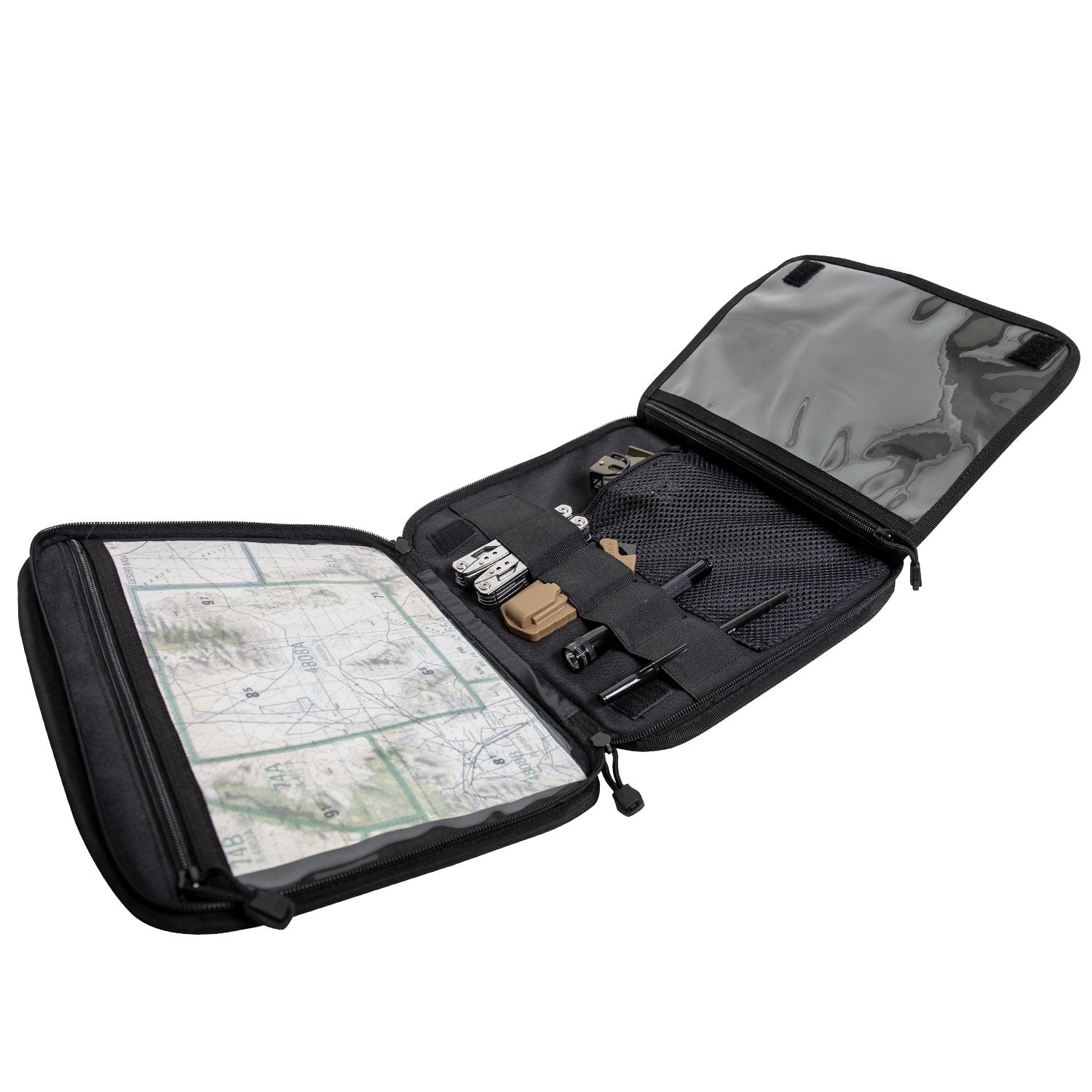MilSpec Tactical Map Case Board Black-Tactical Gear UK
