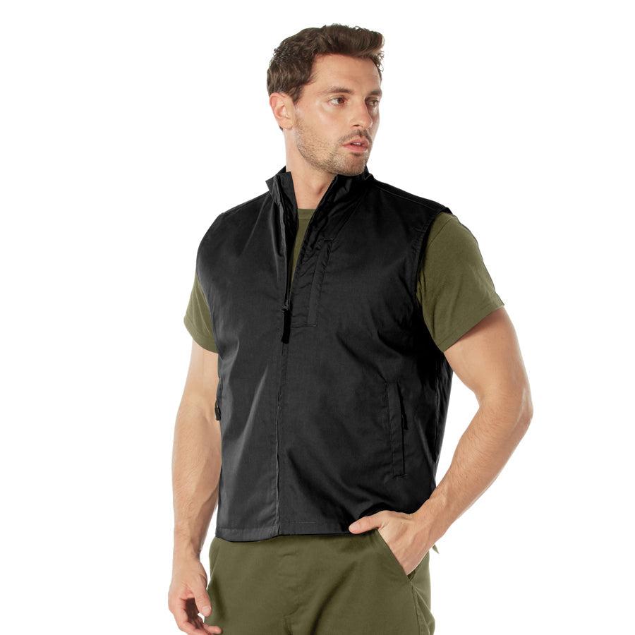 MilSpec Undercover Travel Vest - Black Large-Tactical Gear UK