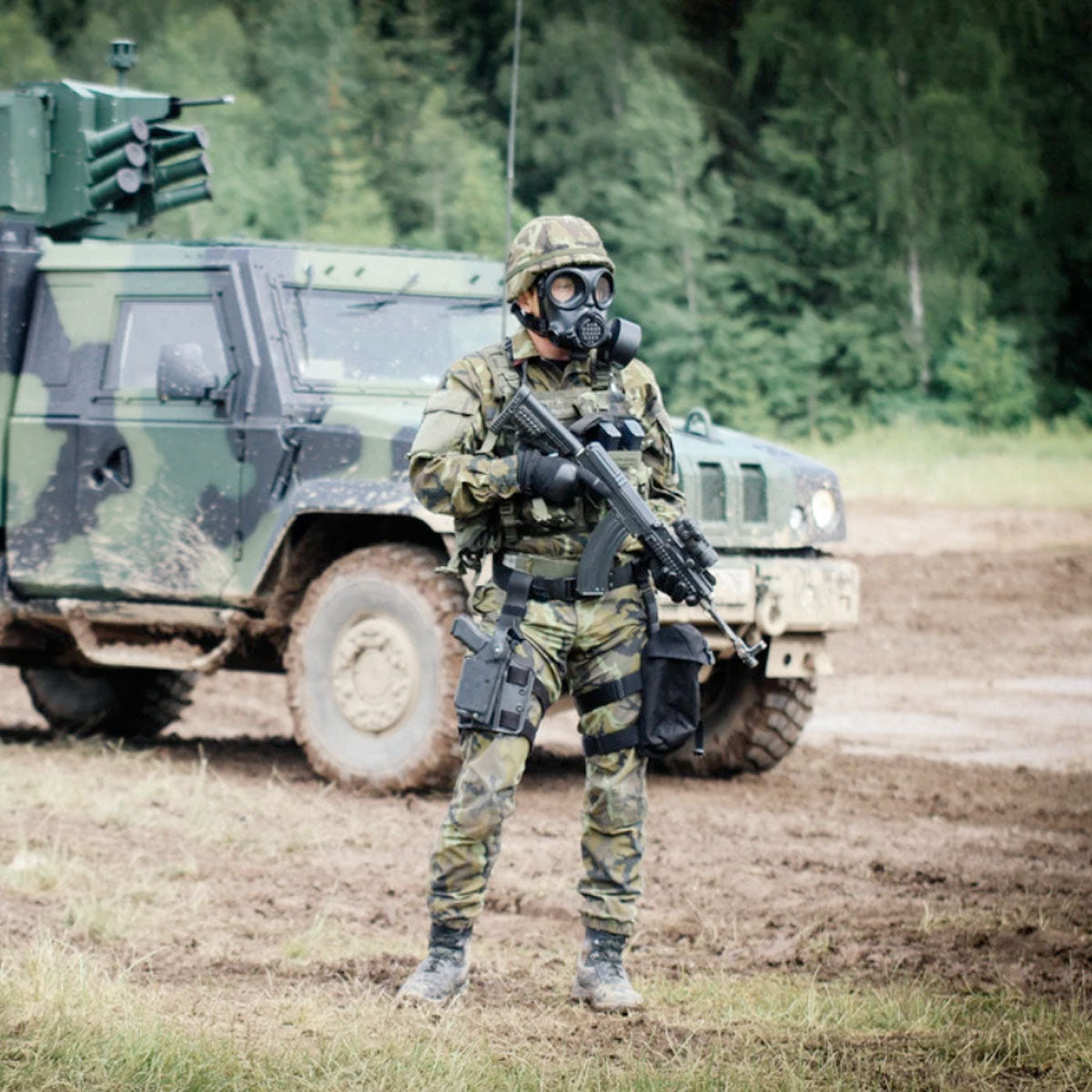 Mira Safety CBRN Gas Mask Filter NBC77 SOF 40mm Thread Canister-Tactical Gear UK