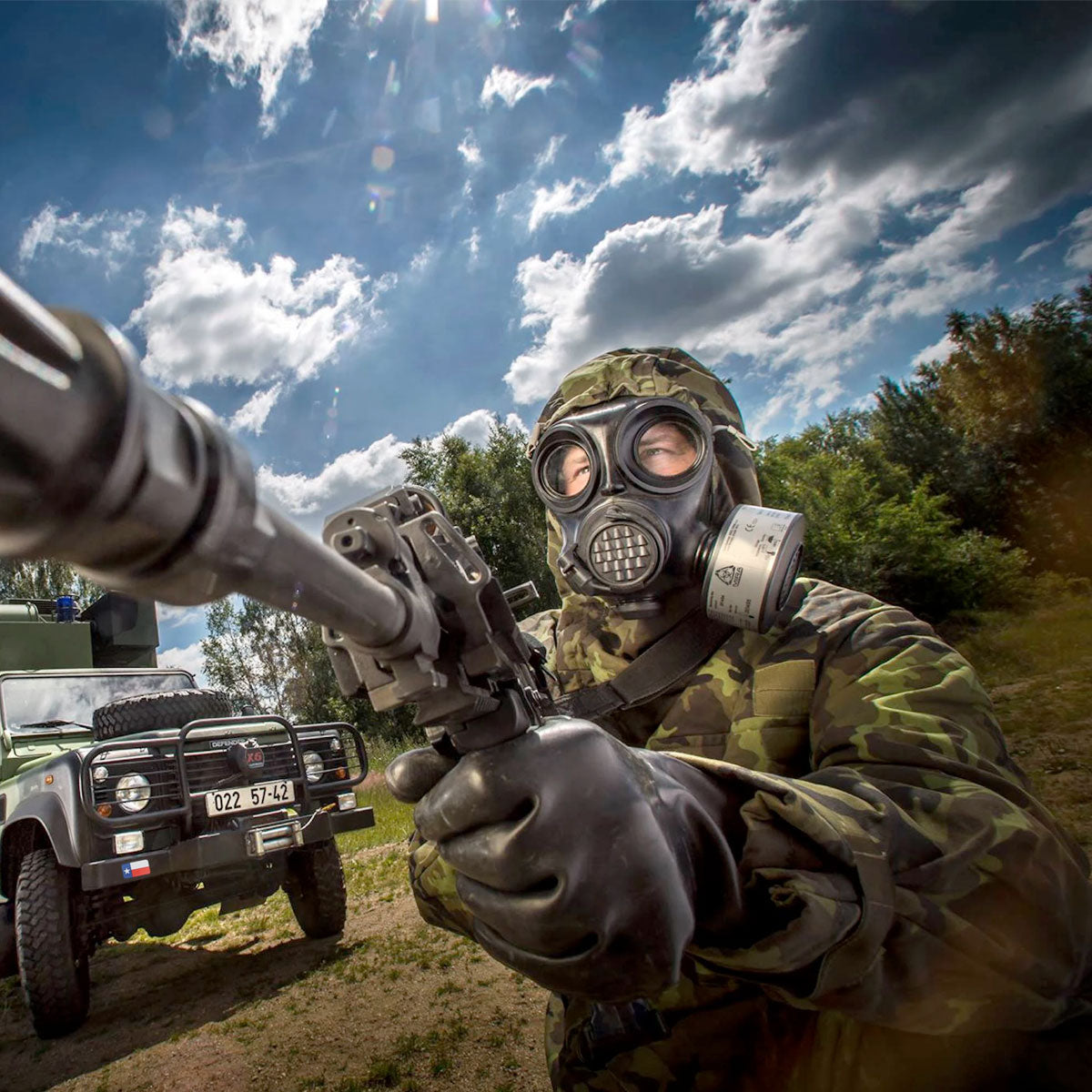 Mira Safety CBRN Gas Mask Filter NBC77 SOF 40mm Thread Canister-Tactical Gear UK