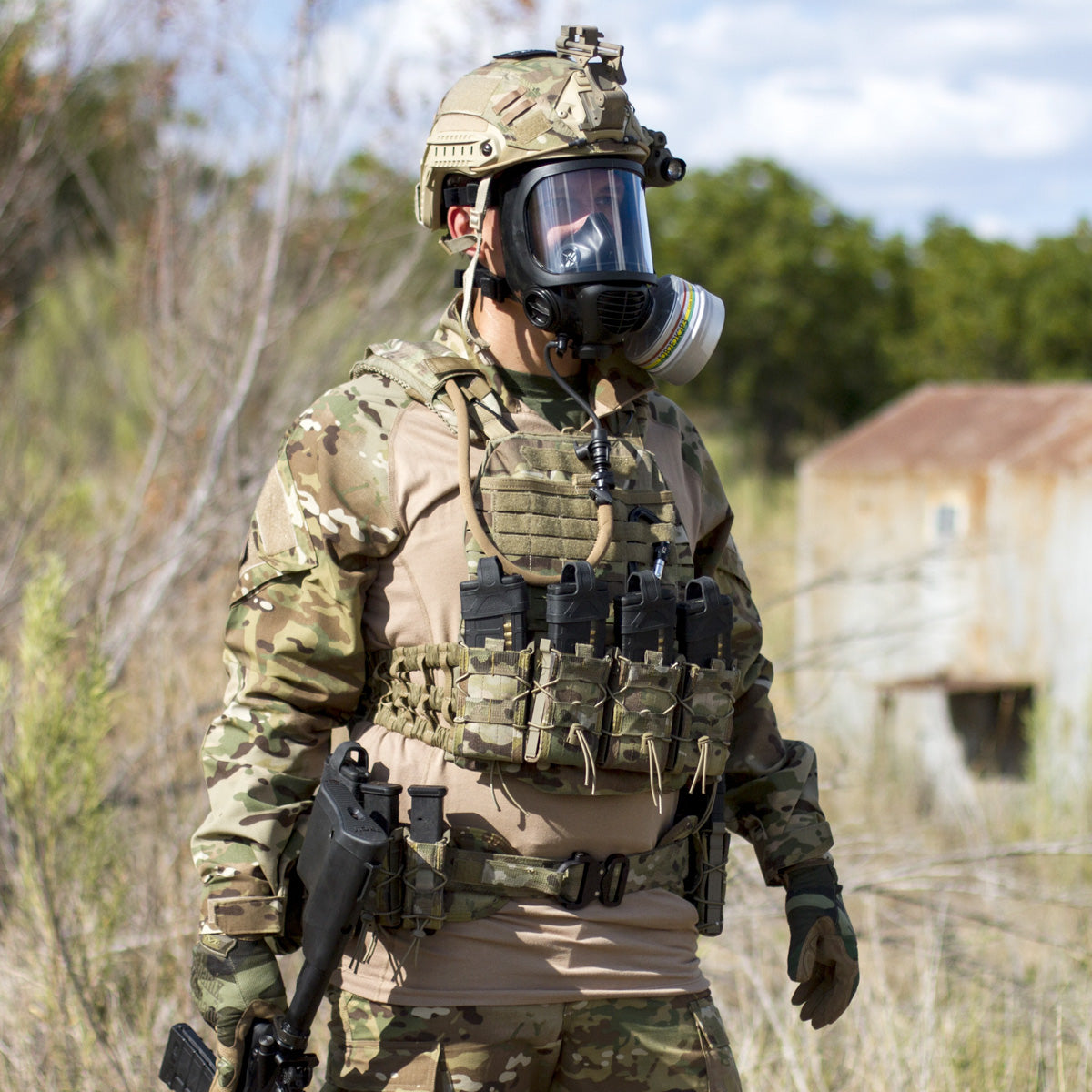 MIRA Safety CM-6M Tactical Gas Mask Full-Face Respirator for CBRN Defense-Tactical Gear UK