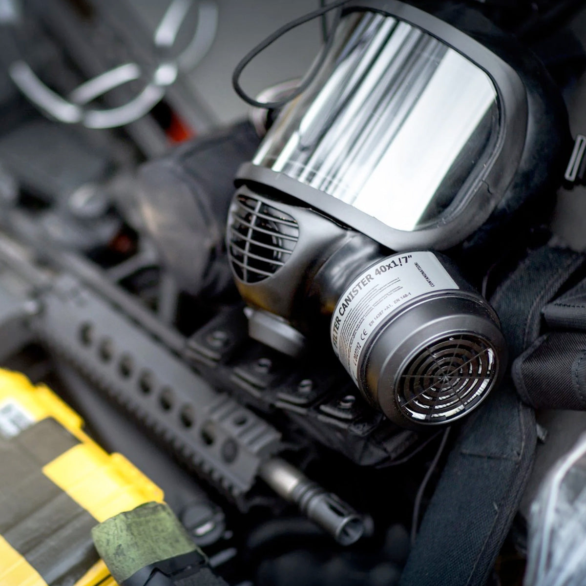 MIRA Safety CM-6M Tactical Gas Mask Full-Face Respirator for CBRN Defense-Tactical Gear UK
