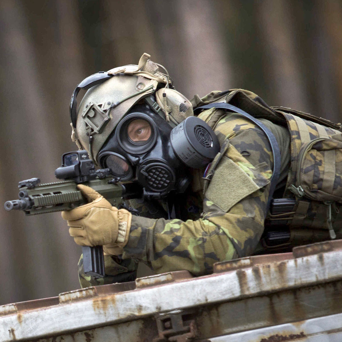 MIRA Safety CM-7M Military Gas Mask CBRN Protection Military Special Forces, Police Squads, and Rescue Teams-Tactical Gear UK