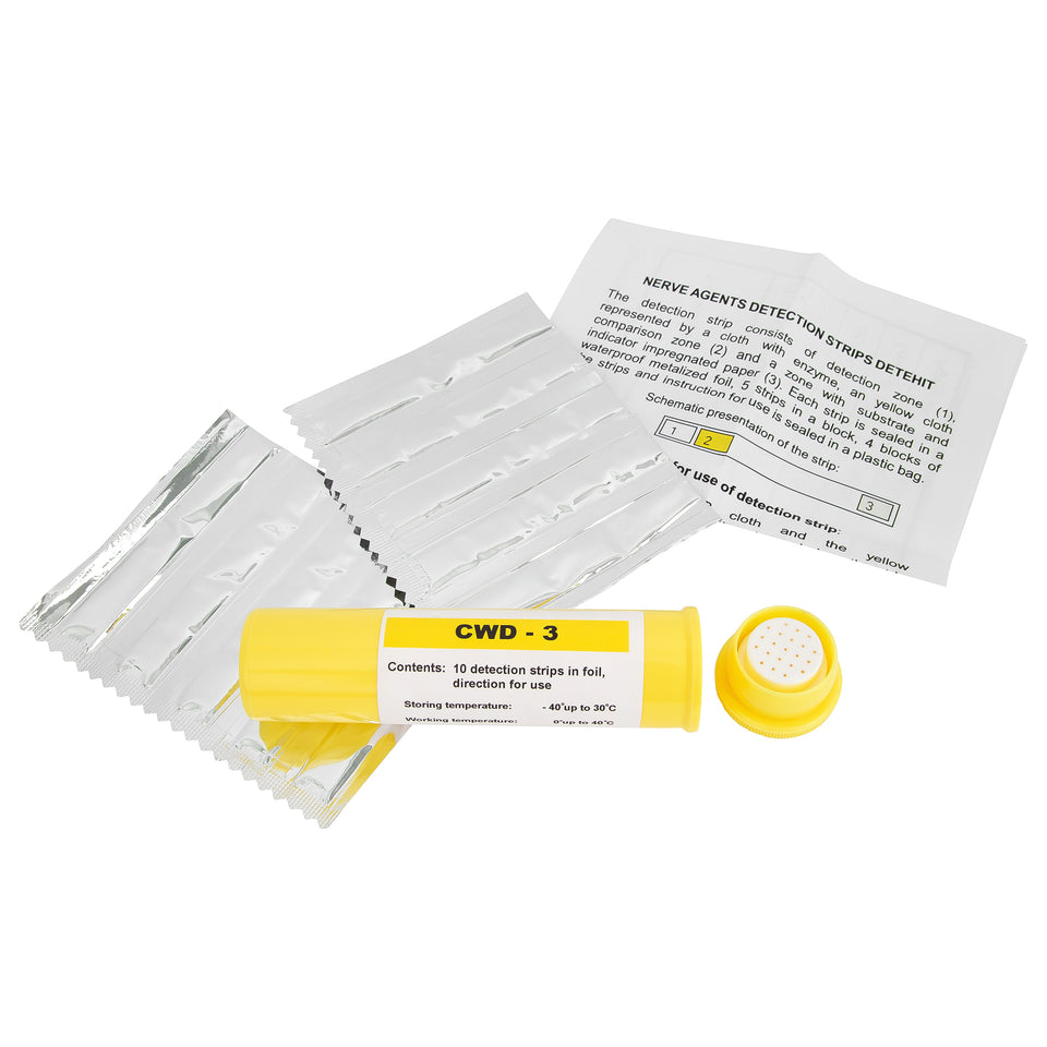 MIRA Safety DETEHIT CWD-3 CBRN Detection Strips-Tactical Gear UK