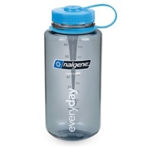 Nalgene Wide Mouth 1 Litre Tritan Bottle Grey-Tactical Gear UK