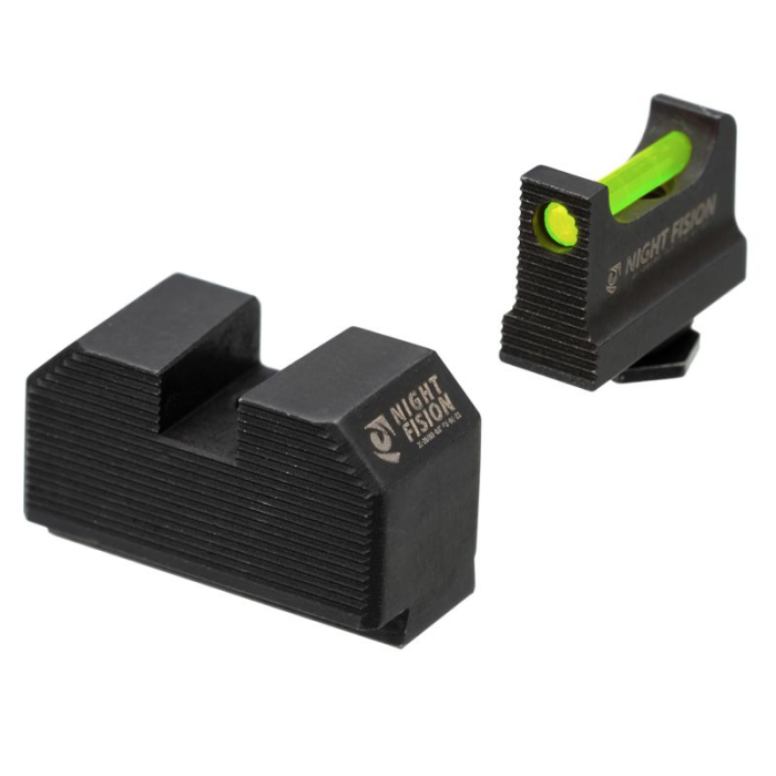 Night Fision Optic Height Fiber Optic Sight Set for Glock 17/19/45/48 w/ RMR/507C/SRO/ACRO-Tactical Gear UK