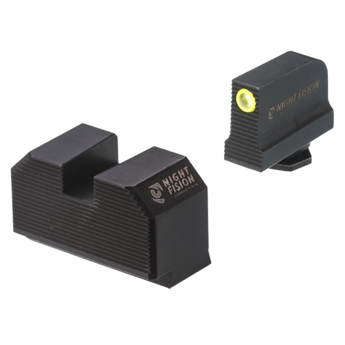 Night Fision Optics Ready Stealth Lower 1/3rd Night Sight Set for Glock 17/19/34 w/ RMR/507C/SRO/ACRO-Tactical Gear UK