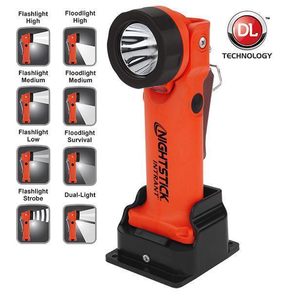 Nightstick INTRANT Intrinsically Safe Dual-Light Angle Light-Tactical Gear UK