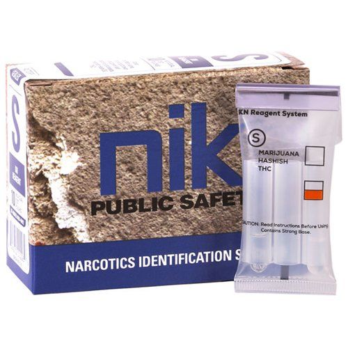 NIK Identidrug Polytesting Desk Chart and Drug Testing Kits-Tactical Gear UK