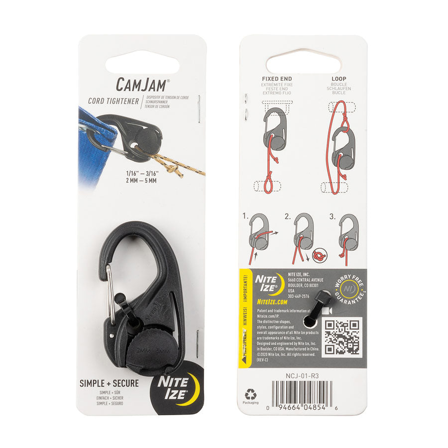Nite Ize CamJam Cord Tightener-Tactical Gear UK