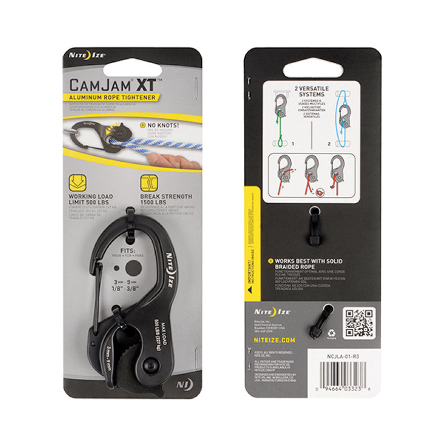 Nite Ize CamJam XT Aluminium Rope Tightener Large-Tactical Gear UK