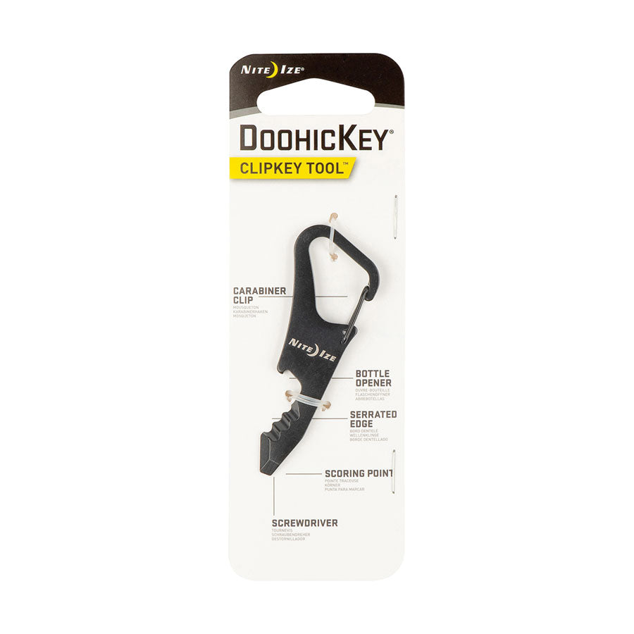 Nite-Ize DoohicKey ClipKey Key Tool Black-Tactical Gear UK