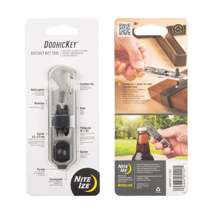 Nite Ize DoohicKey Ratchet Key Tool-Tactical Gear UK