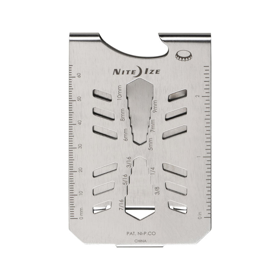 Nite Ize Financial Tool Multi-Tool Money Clip Stainless-Tactical Gear UK