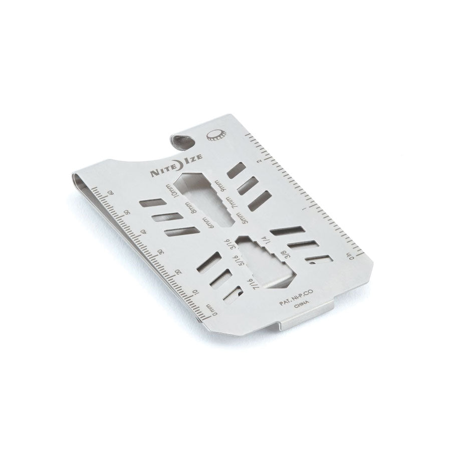 Nite Ize Financial Tool Multi-Tool Money Clip Stainless-Tactical Gear UK