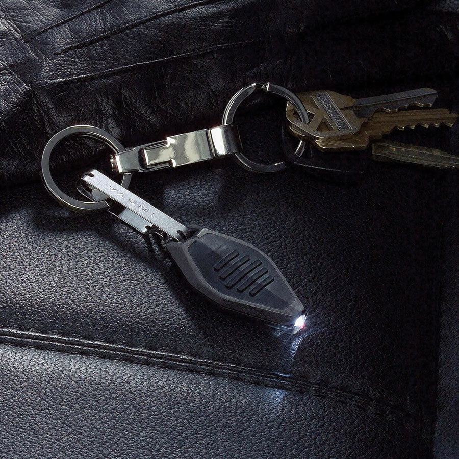 Nite Ize Inova Radiant Microlight Clip On Light Black with Red LED-Tactical Gear UK