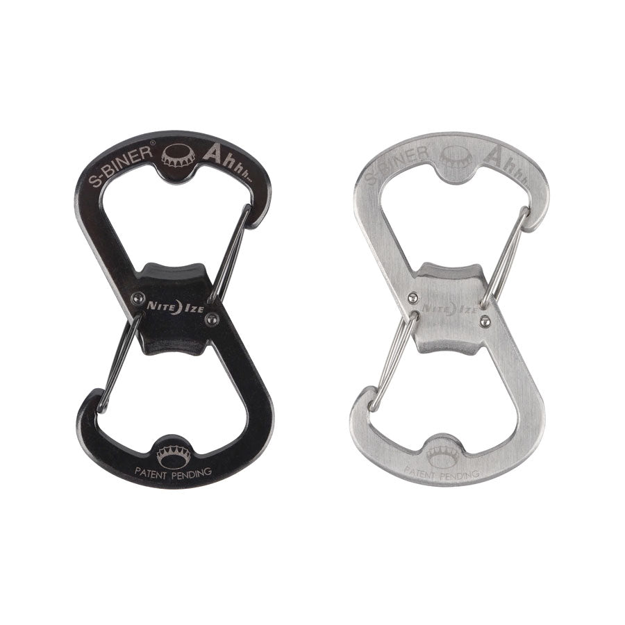 Nite Ize S-Biner Ahhh Stainless Bottle Opener-Tactical Gear UK