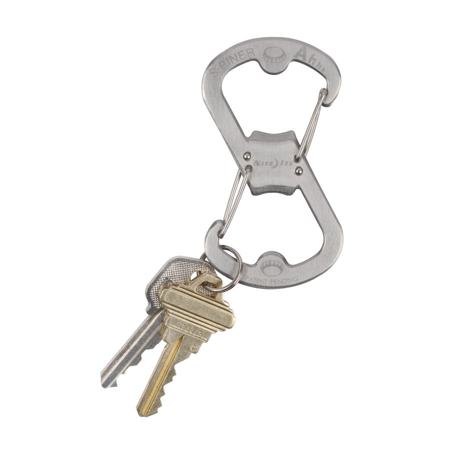 Nite Ize S-Biner Ahhh Stainless Bottle Opener-Tactical Gear UK