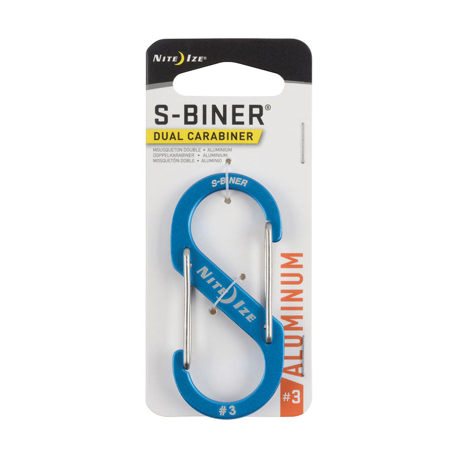 Nite Ize S-Biner Dual Carabiner Aluminium #3-Tactical Gear UK