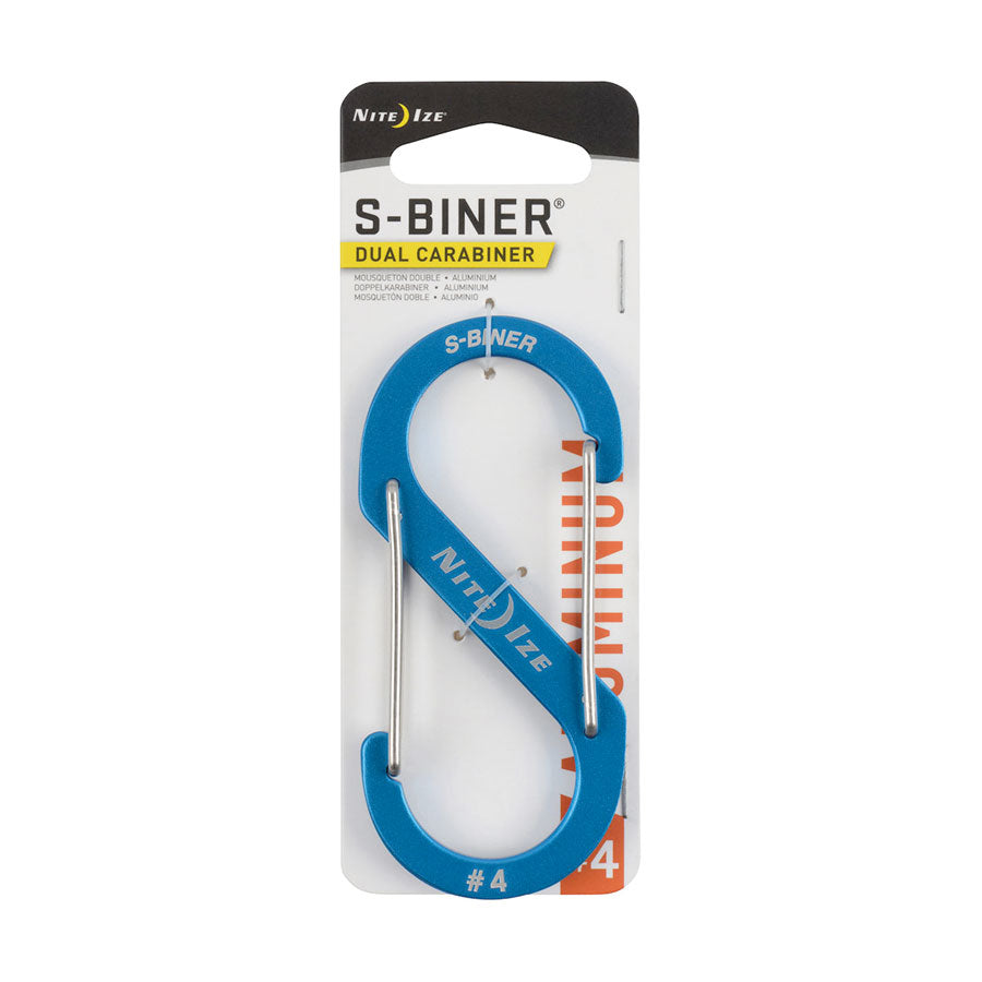 Nite Ize S-Biner Dual Carabiner Aluminium #4-Tactical Gear UK