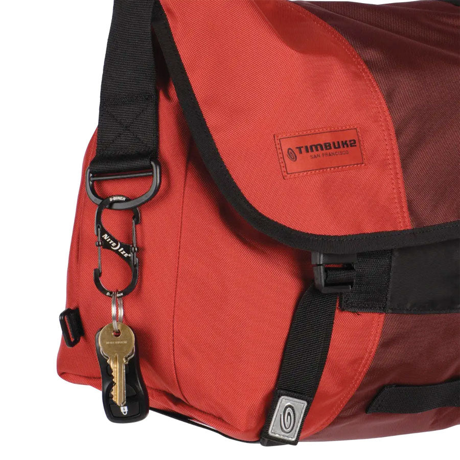 Nite Ize S-Biner SlideLock #3 Steel Black-Tactical Gear UK