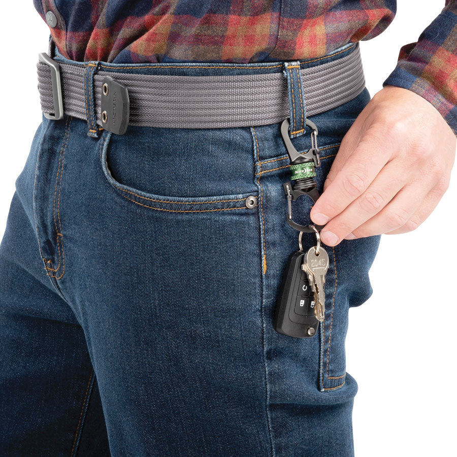 Nite Ize SlideLock 360° Magnetic Locking Carabiner Olive-Tactical Gear UK