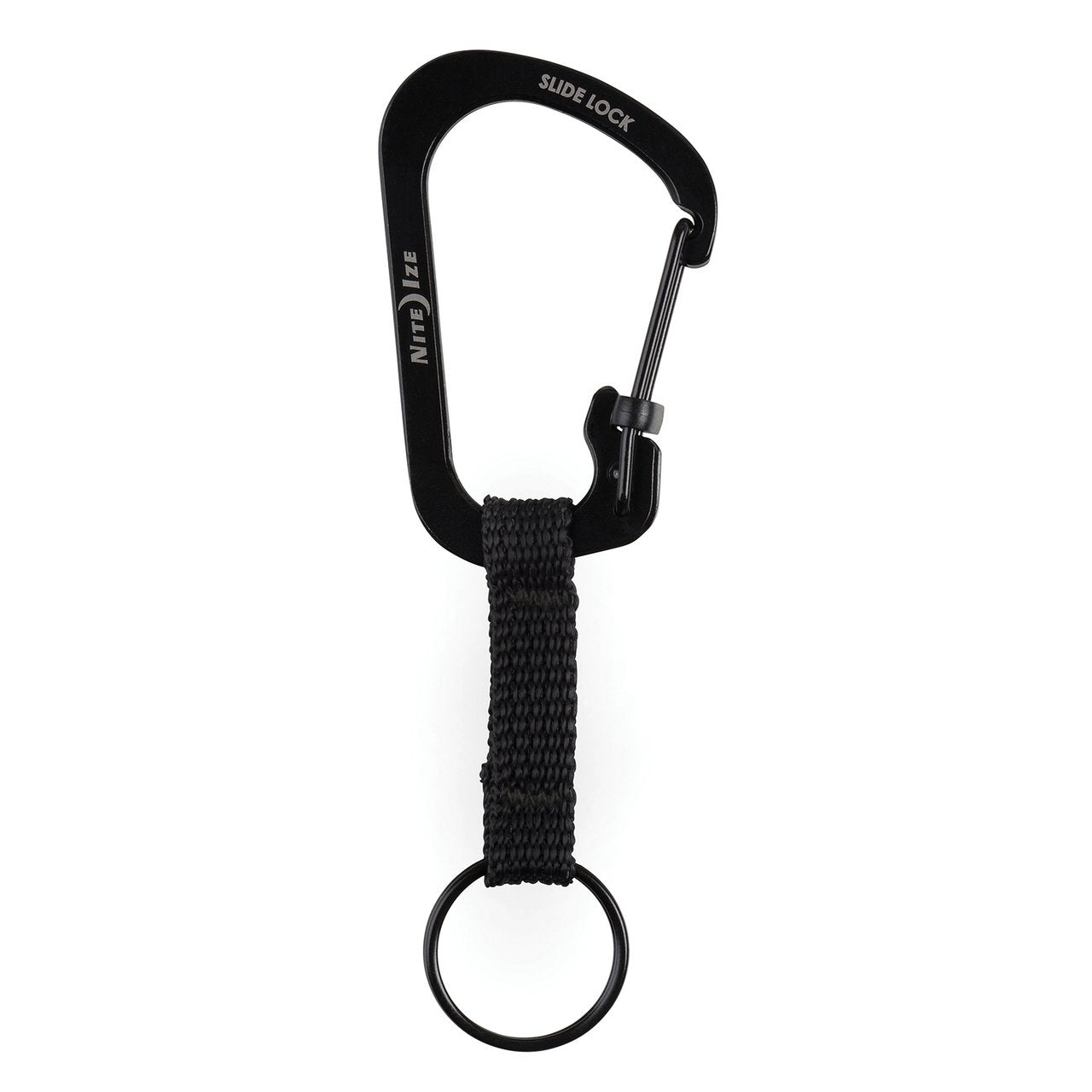 Nite-Ize SlideLock Keyring #3 Steel Black-Tactical Gear UK