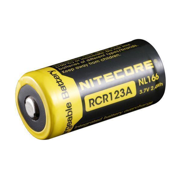 Nitecore RCR123A Rechargeable Battery-Tactical Gear UK