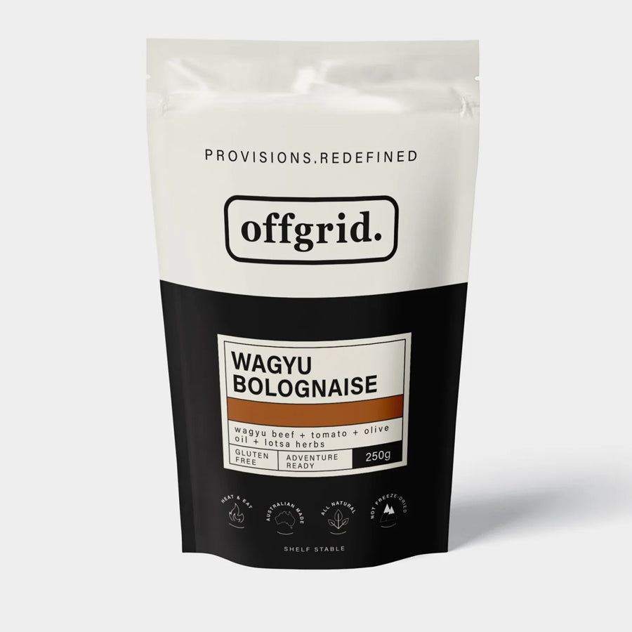 Offgrid Provisions Wagyu Bolognaise - Heat & Eat Meal-Tactical Gear UK