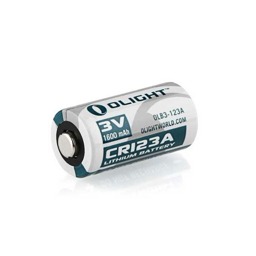 Olight 1600mAh CR123A Lithium battery OLB-CR123A-Tactical Gear UK