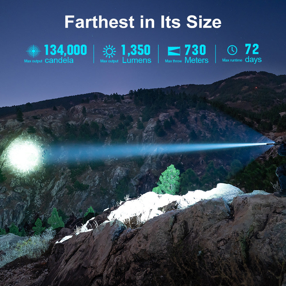 Olight Javelot 1350 Lumens Portable Long Range EDC Torch-Tactical Gear UK