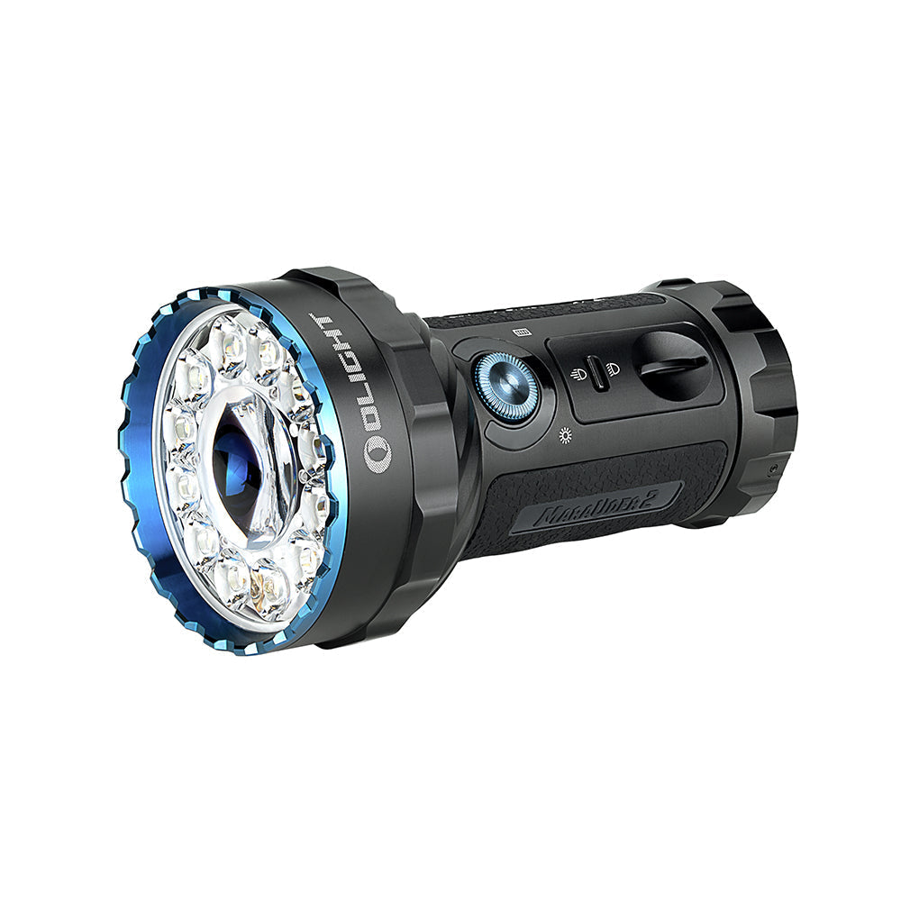 Olight Marauder 2 14,000 Lumens High Intensity LED Large Torch - BLACK-Tactical Gear UK
