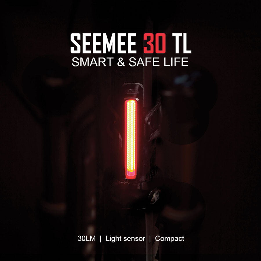 Olight SEEMEE 30 TL 30 Lumens USB Charging Rear Bike Light-Tactical Gear UK