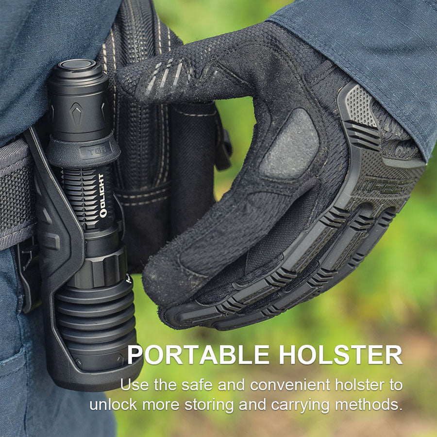 Olight Warrior X 4 Kit Rechargeable LED Tactical Flashlight Hunting Kit-Tactical Gear UK