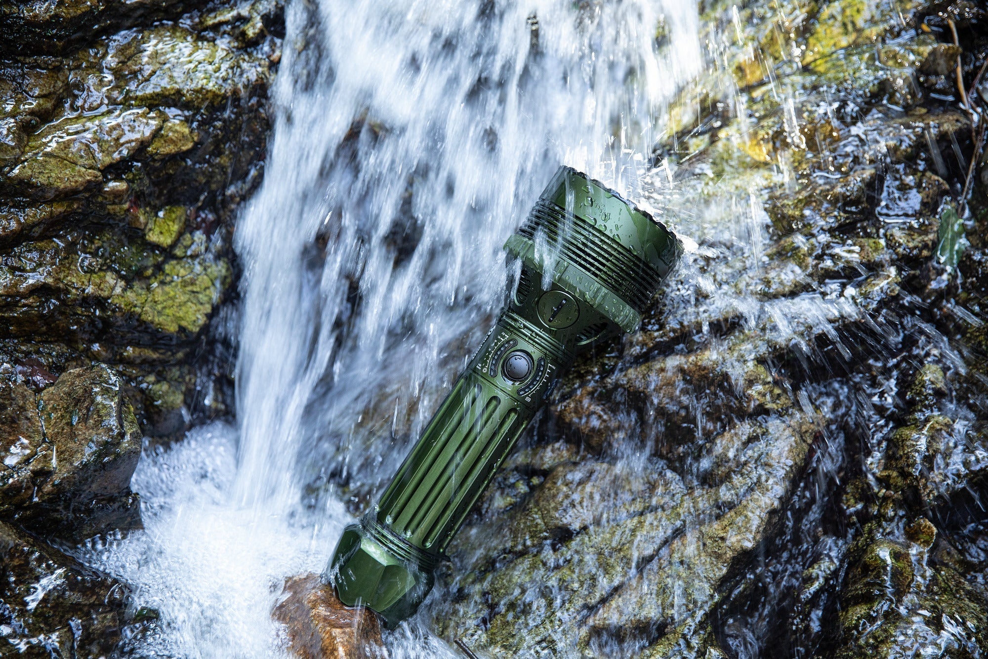 Olight X9R Marauder 25000 Lumens Rechargeable Tactical LED Torch OD Green-Tactical Gear UK