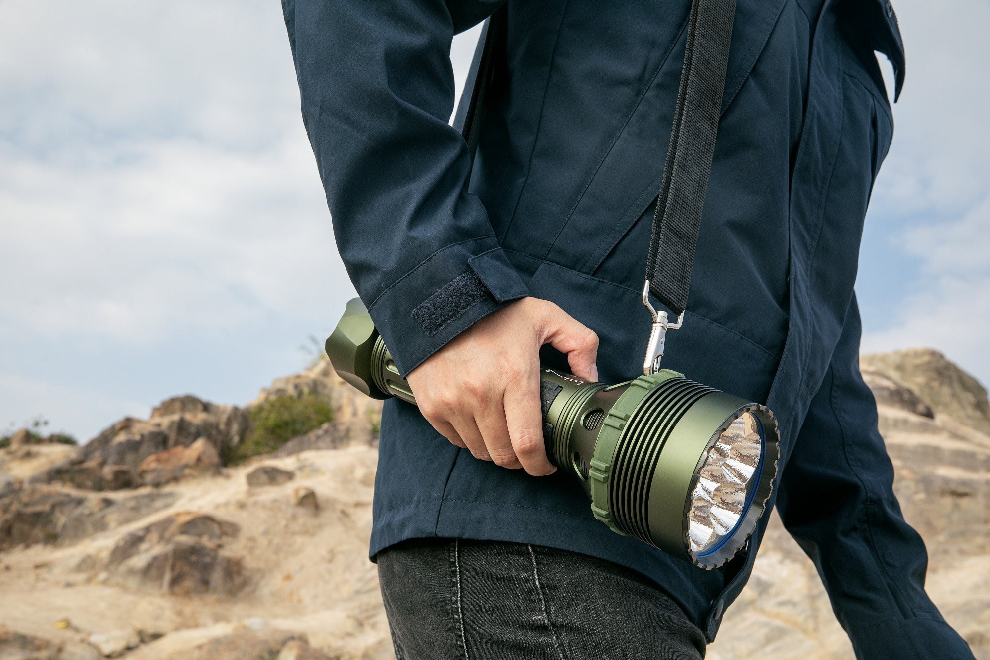 Olight X9R Marauder 25000 Lumens Rechargeable Tactical LED Torch OD Green-Tactical Gear UK