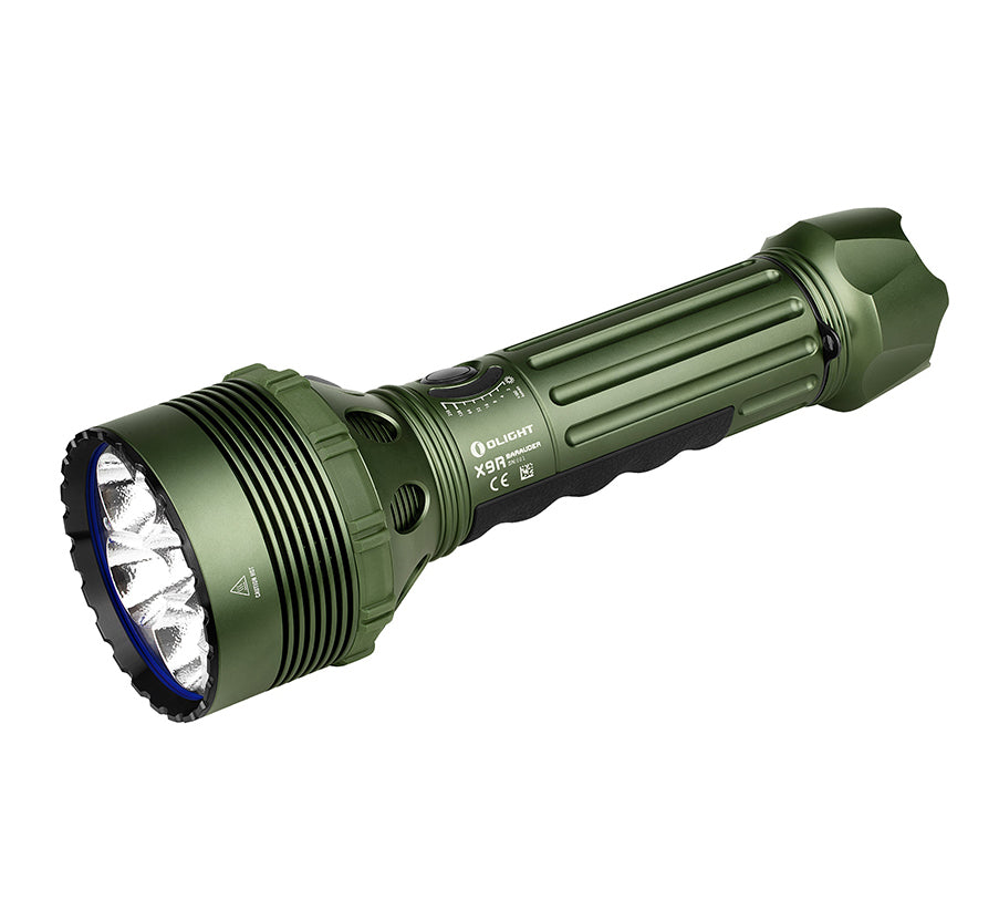 Olight X9R Marauder 25000 Lumens Rechargeable Tactical LED Torch OD Green-Tactical Gear UK