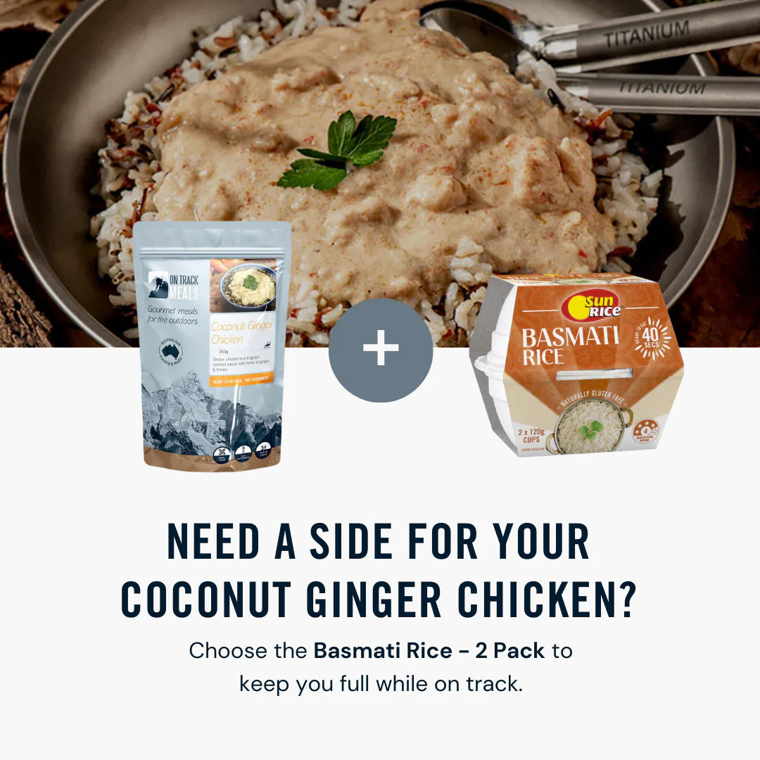 On Track Meals Coconut Ginger Chicken-Tactical Gear UK