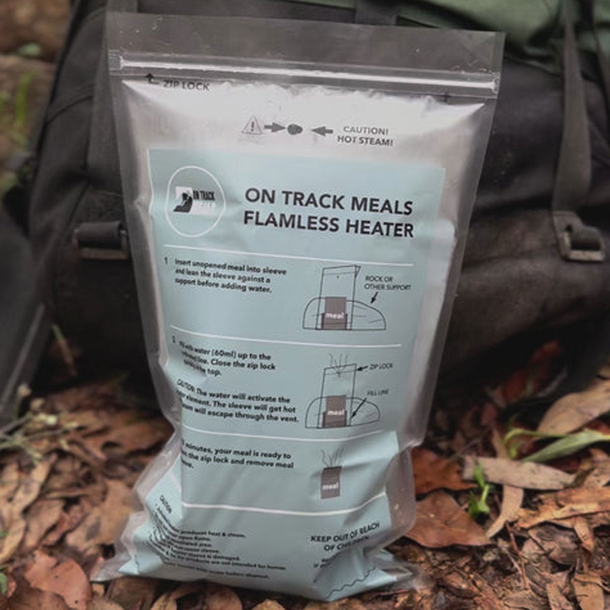 On Track Meals Flameless Heater Bags 5 Pack-Tactical Gear UK