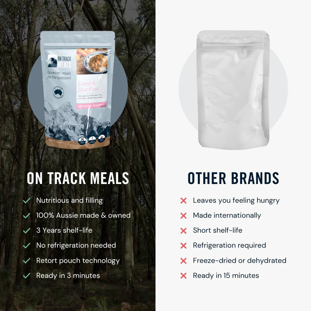 On Track Meals Sweet & Sour Pork-Tactical Gear UK