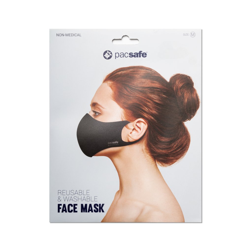 Pacsafe ViralOff Protective Face Mask with Polygiene-Tactical Gear UK
