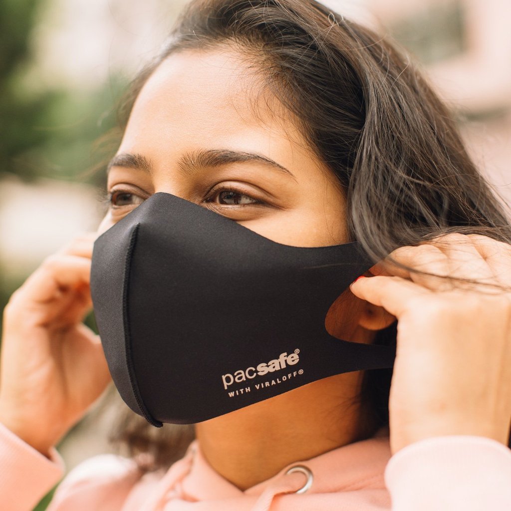 Pacsafe ViralOff Protective Face Mask with Polygiene-Tactical Gear UK