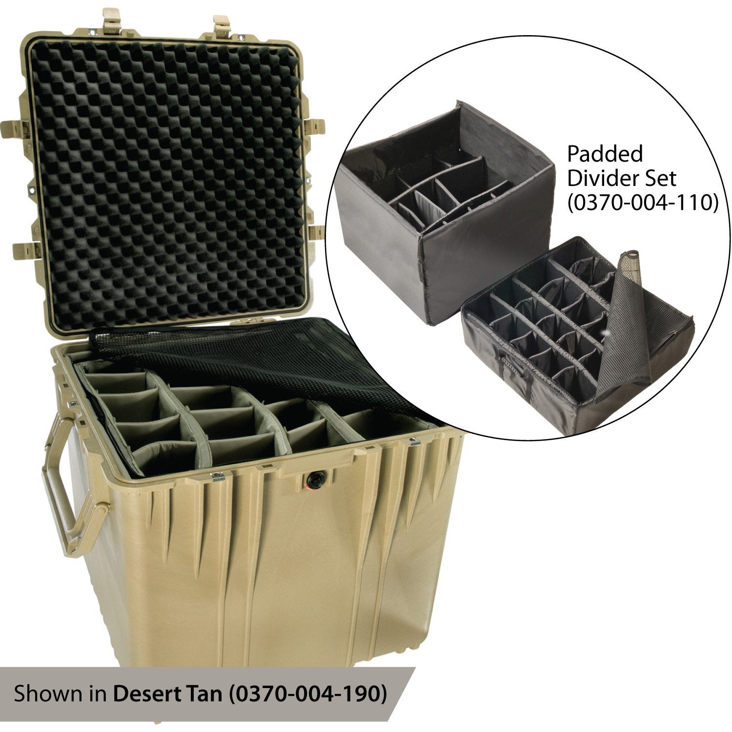 Pelican 0370 Protector Cube Case Black-Tactical Gear UK