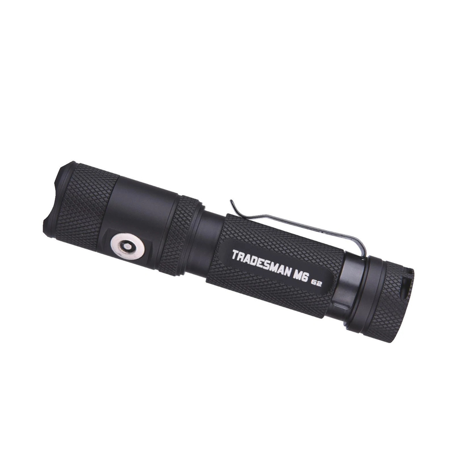 PowerTac Tradesman M6-G2 2030 Lumen Magnetic USB Rechargeable LED Flashlight with Magnetic Base New Upgraded Model-Tactical Gear UK