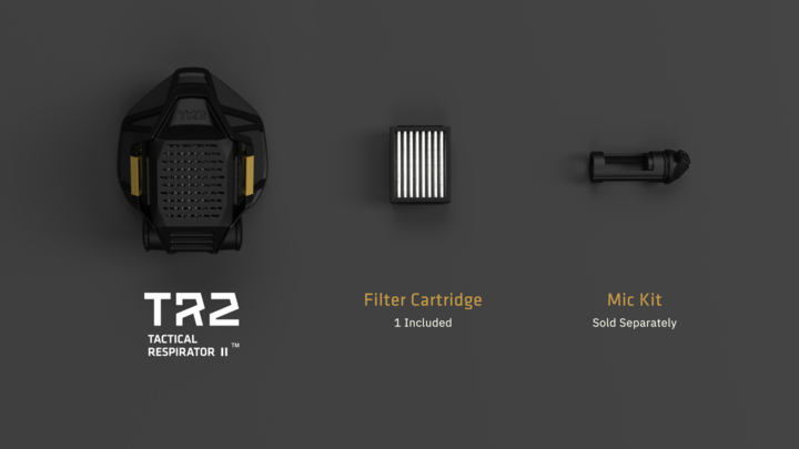 Project Black TR2 Tactical Respirator-Tactical Gear UK