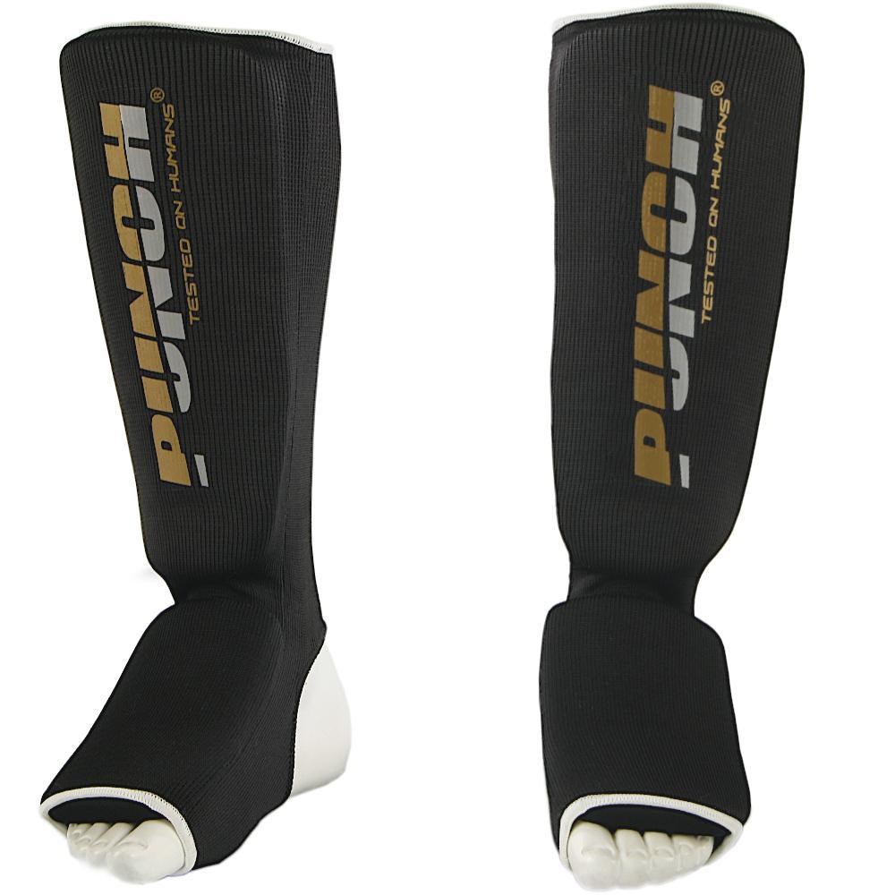 Punch Equiptment URBAN COTTON SLIP ON SHIN GUARDS-Tactical Gear UK