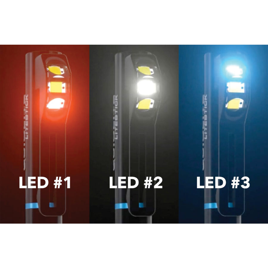 Quiqlite LiteStick Code 3 LED Hands Free Clip-On Light-Tactical Gear UK