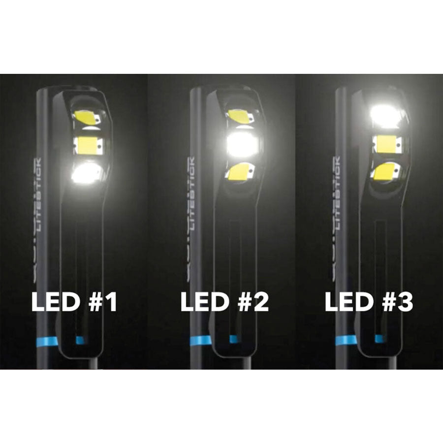 Quiqlite LiteStick WhiteLite LED Hands Free Clip-On Light-Tactical Gear UK