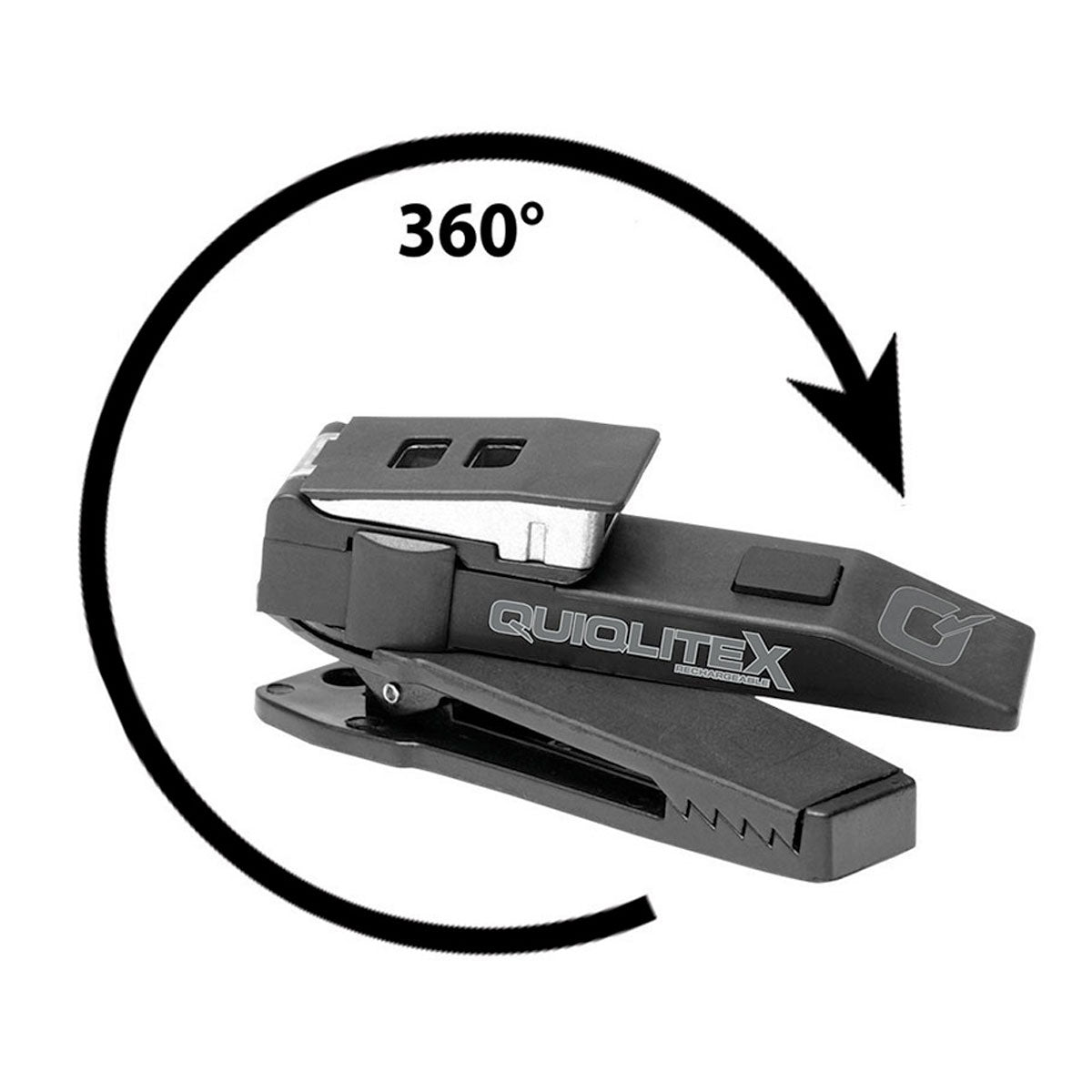 QuiqLite X USB Rechargeable Handsfree Dual LED Lighting - Blue/White-Tactical Gear UK