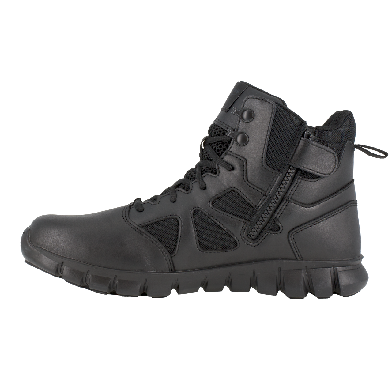 Reebok Tactical Mens 6 Inch Sublite Cushion Tactical Boots Black RB8605-Tactical Gear UK